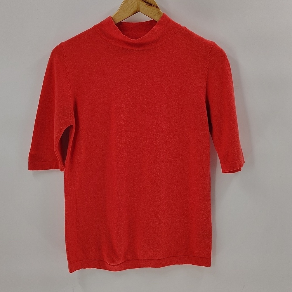 VICI Coral Short Sleeve Turtleneck Sweater Medium
